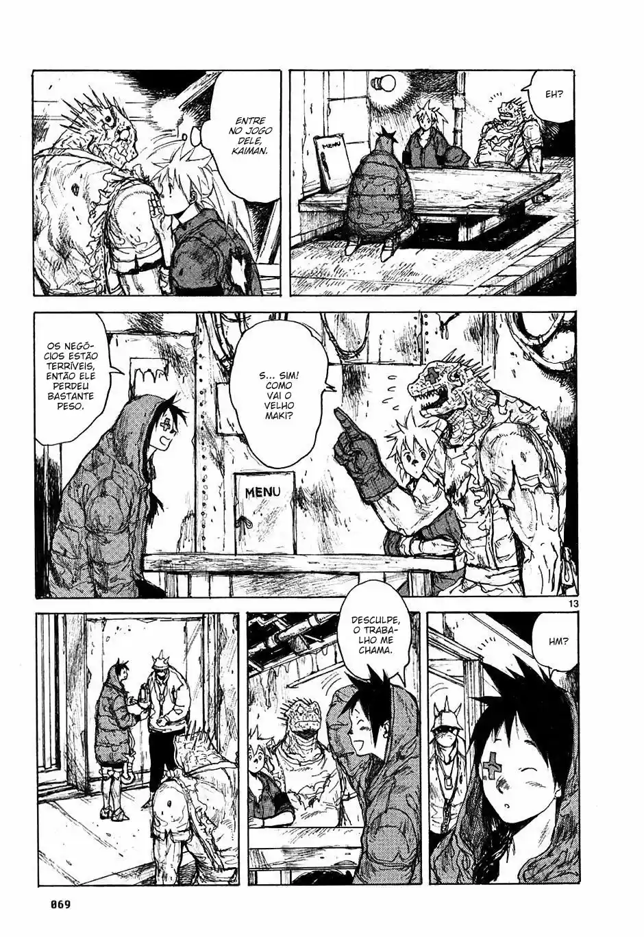 Read Dorohedoro BR Manga Online