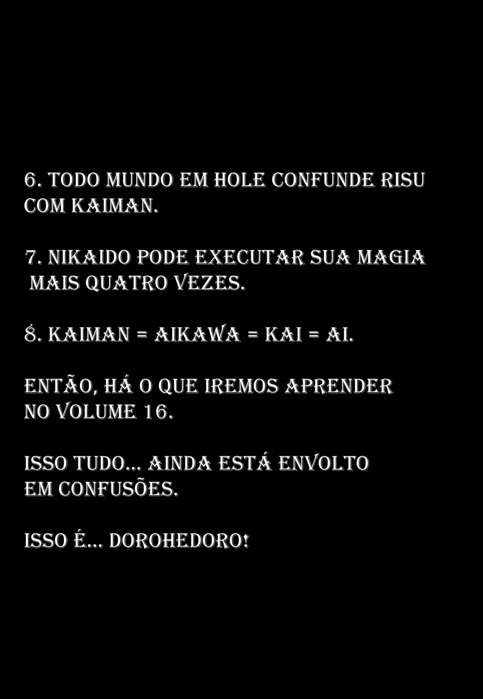 Read Dorohedoro BR Manga Online