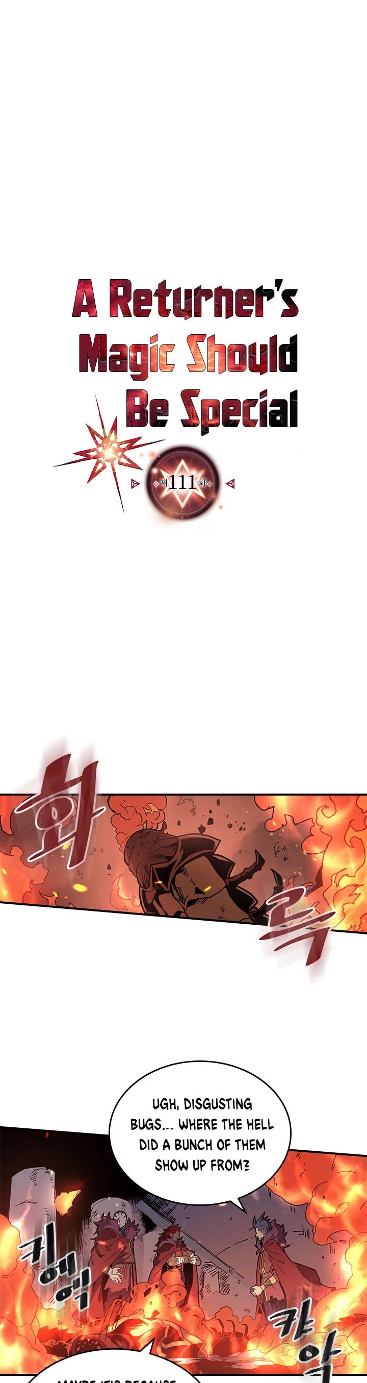 Read A Returner's Magic Should Be Special Manga Online
