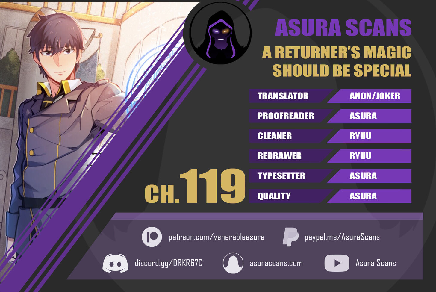 Read A Returner's Magic Should Be Special Manga Online