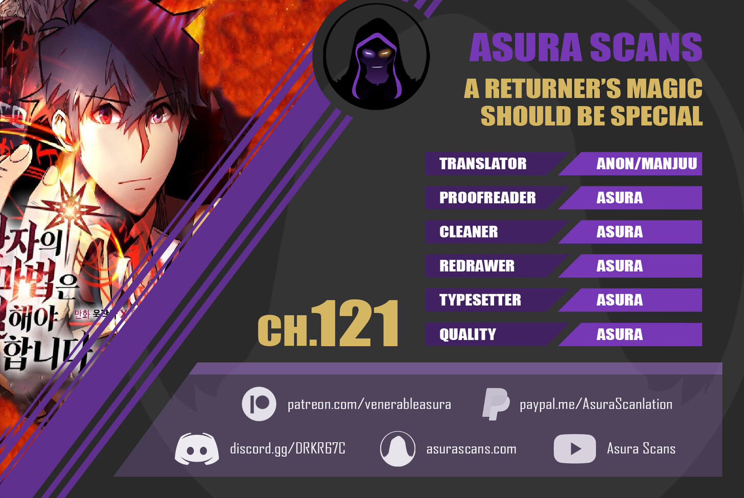 Read A Returner's Magic Should Be Special Manga Online
