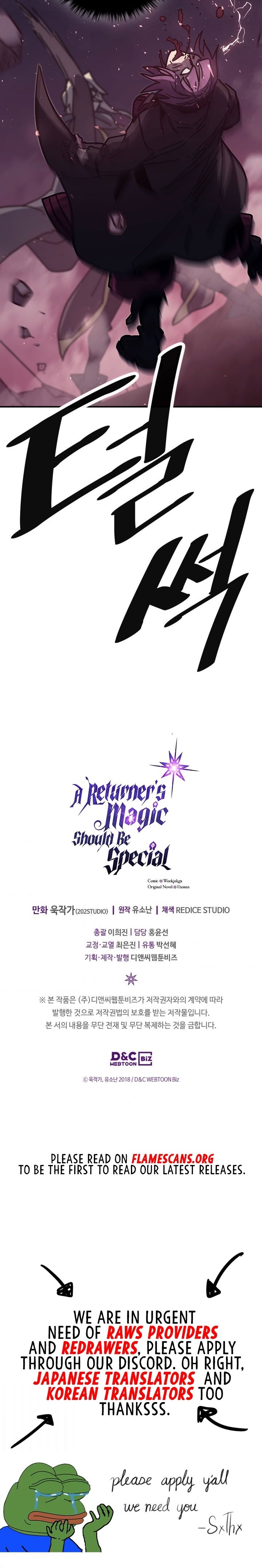 Read A Returner's Magic Should Be Special Manga Online