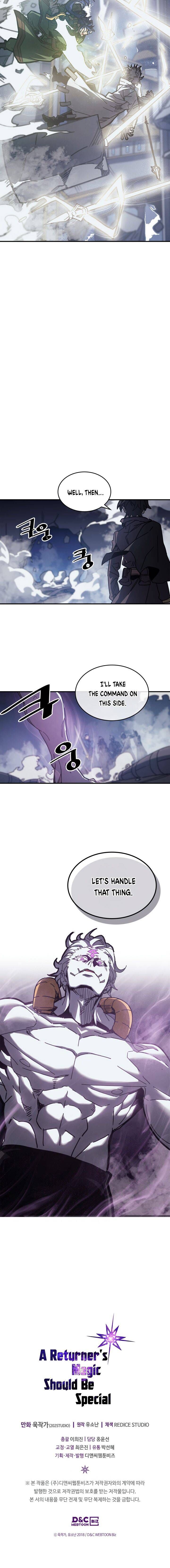 Read A Returner's Magic Should Be Special Manga Online