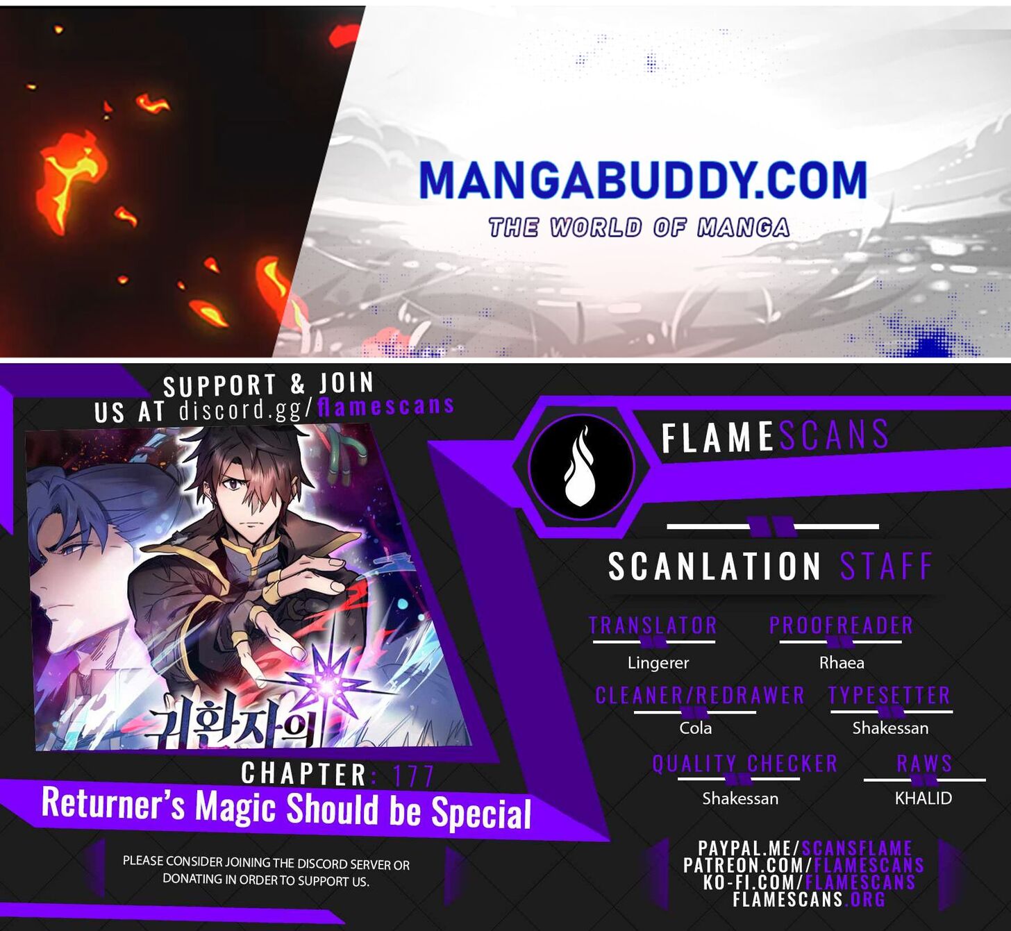 Read A Returner's Magic Should Be Special Manga Online