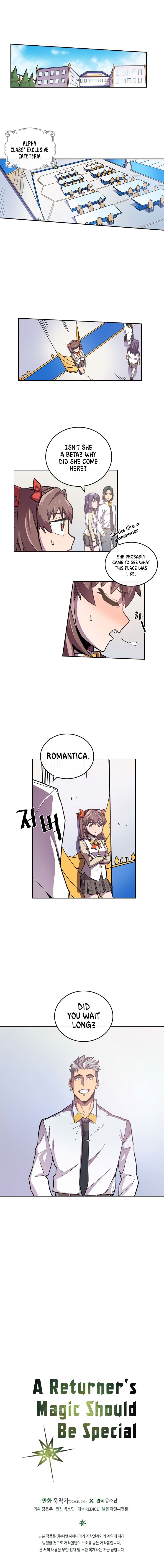 Read A Returner's Magic Should Be Special Manga Online