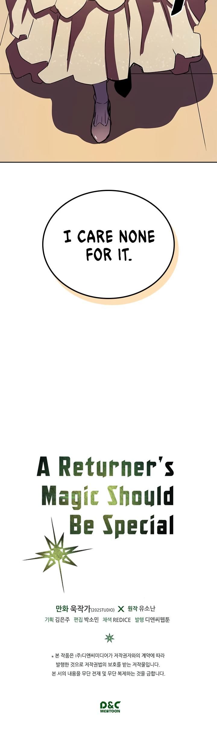 Read A Returner's Magic Should Be Special Manga Online