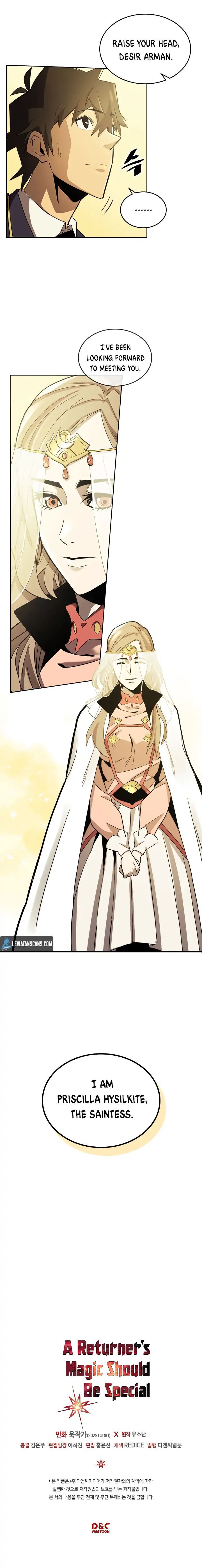 Read A Returner's Magic Should Be Special Manga Online