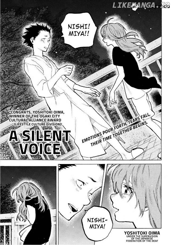 Read A Silent Voice Manga Online