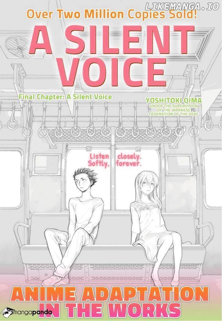 Read A Silent Voice Manga Online