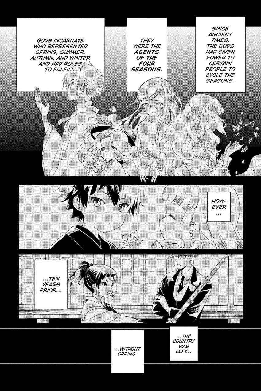 Read Agents of the Four Seasons_ One Hundred Songs and One Hundred Pages Manga Online