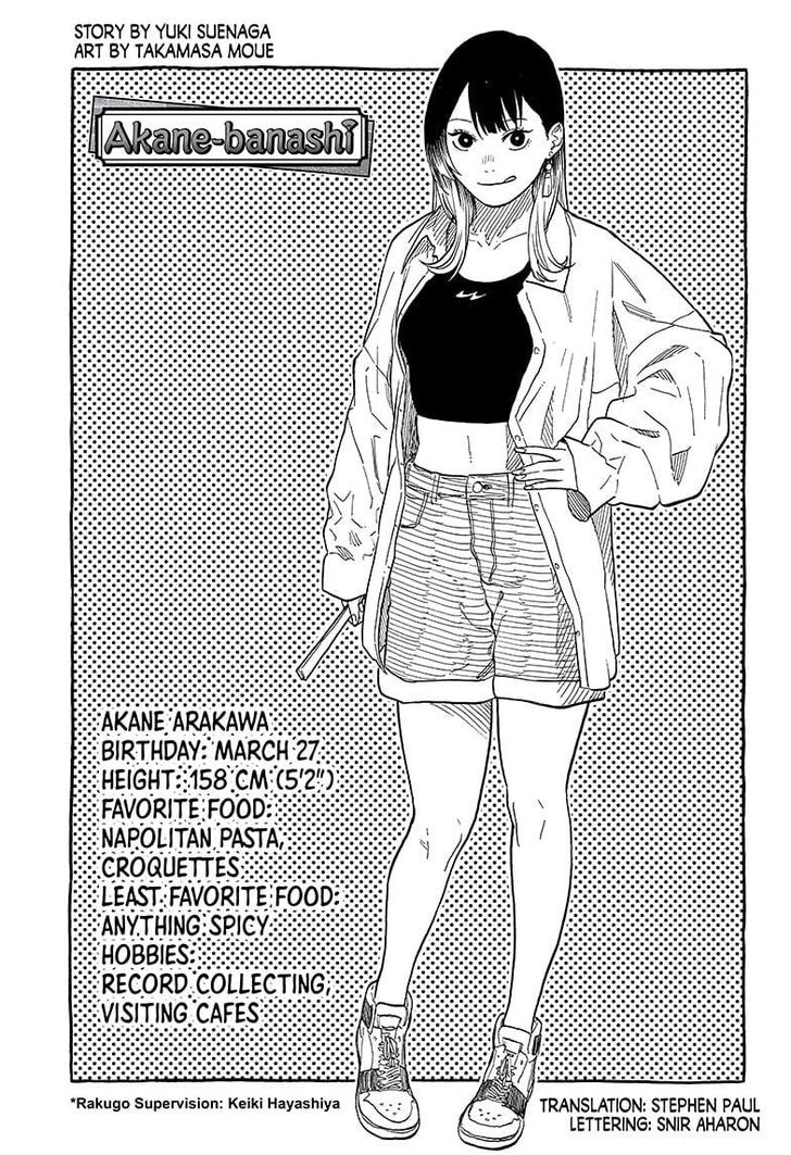 Read Akane-Banashi Manga Online