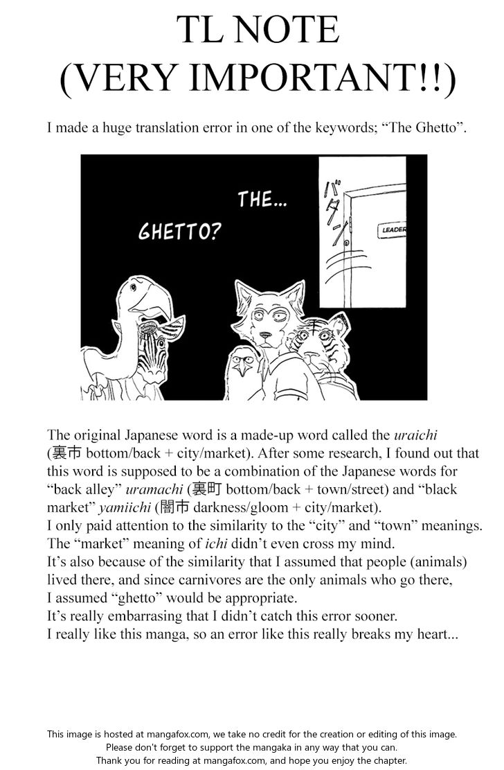 Read Beastars Manga Online