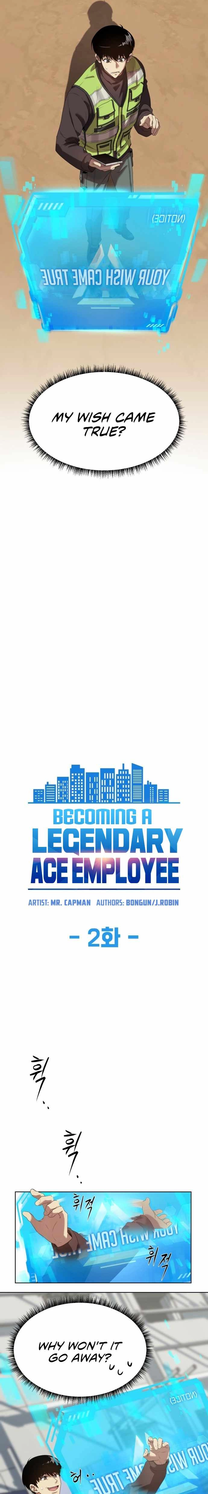 Read Becoming A Legendary Ace Employee Manga Online