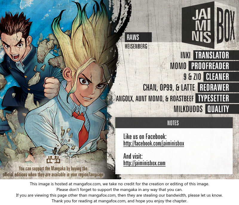 Read Dr. Stone Manga Online