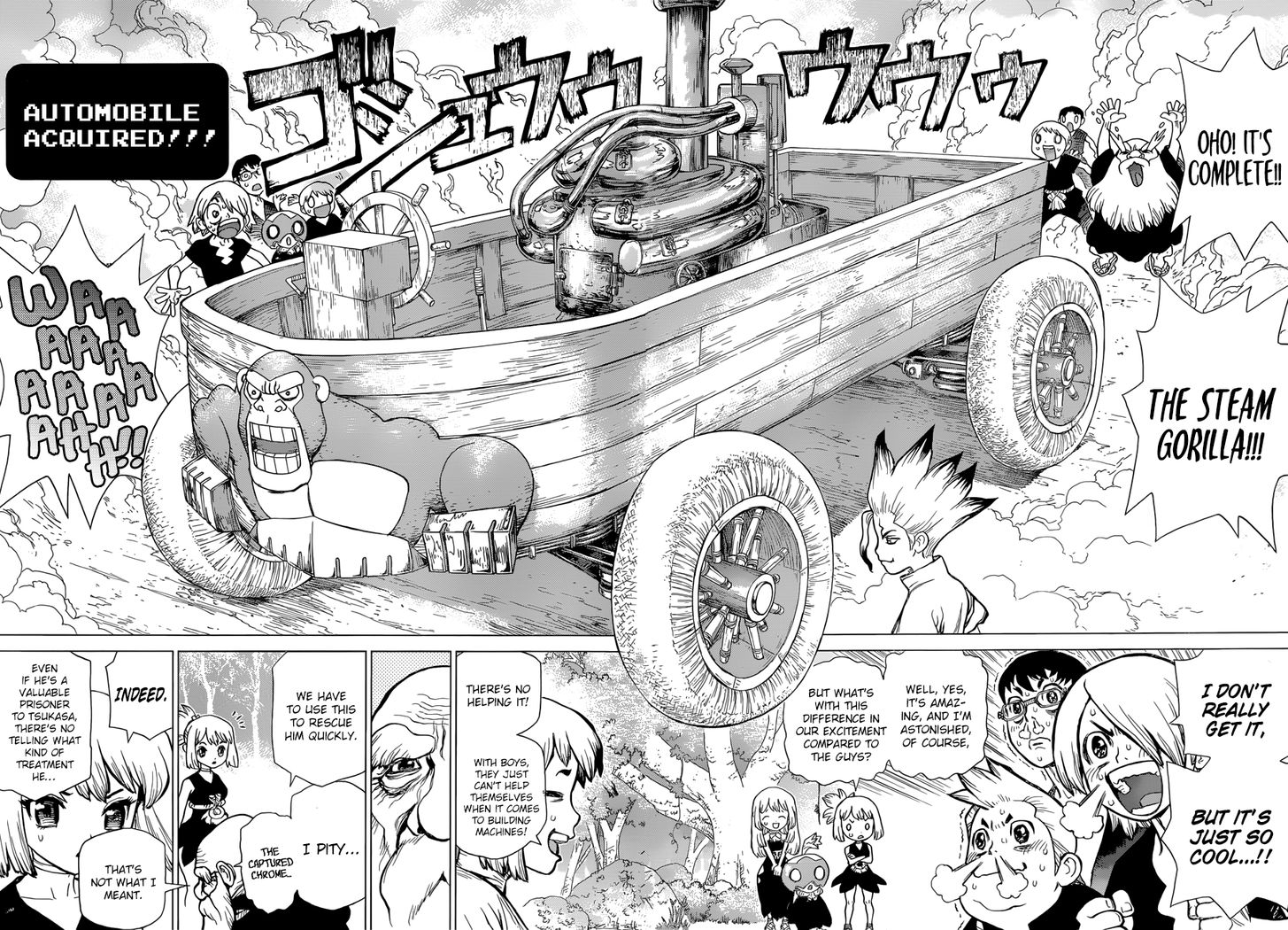 Read Dr. Stone Manga Online