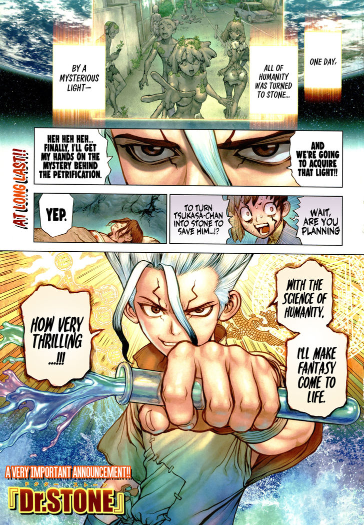 Read Dr. Stone Manga Online