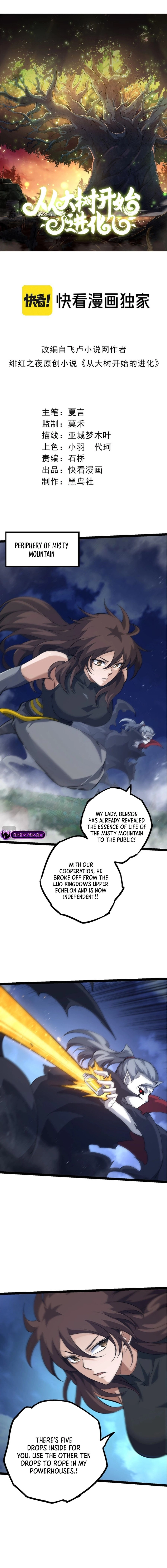 Read Evolution From a Tree Manga Online
