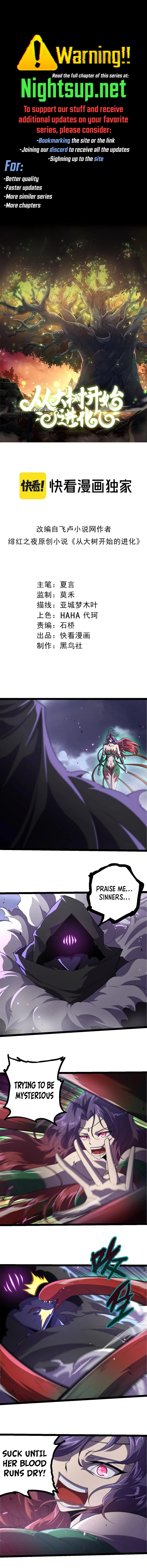 Read Evolution From a Tree Manga Online