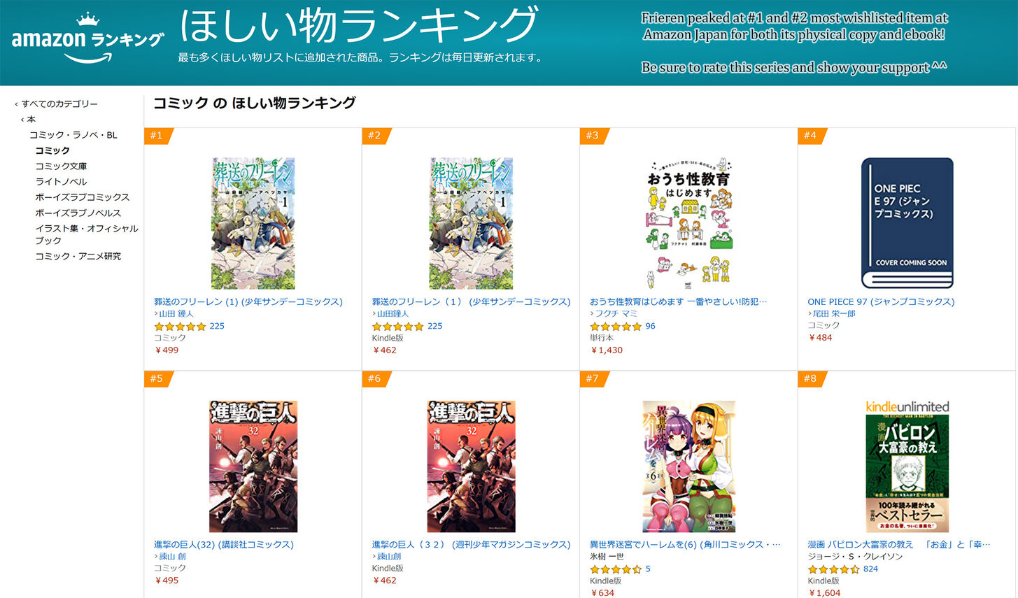 Read Frieren_ Beyond Journey's End Manga Online