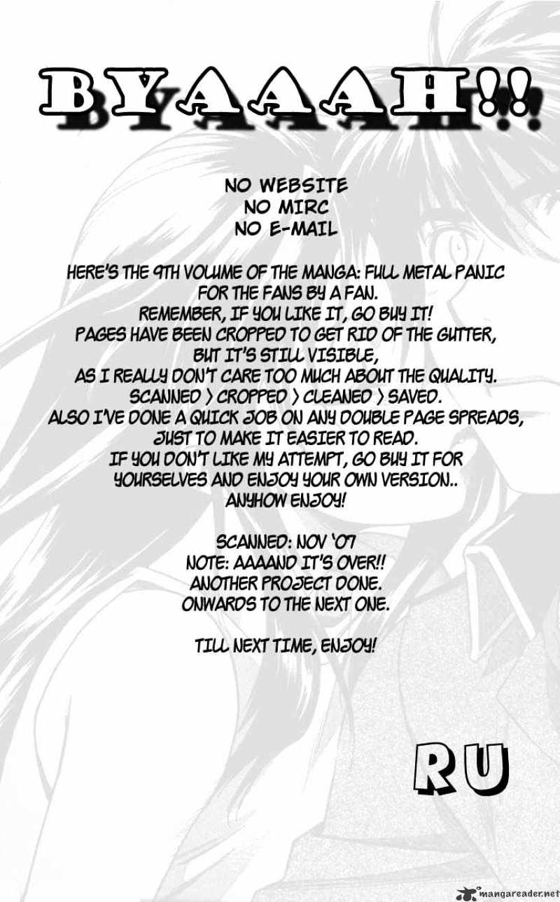 Read Full Metal Panic! Manga Online