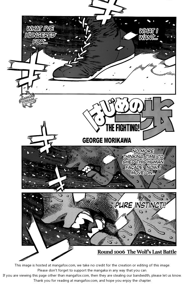 Read Hajime no Ippo Manga Online