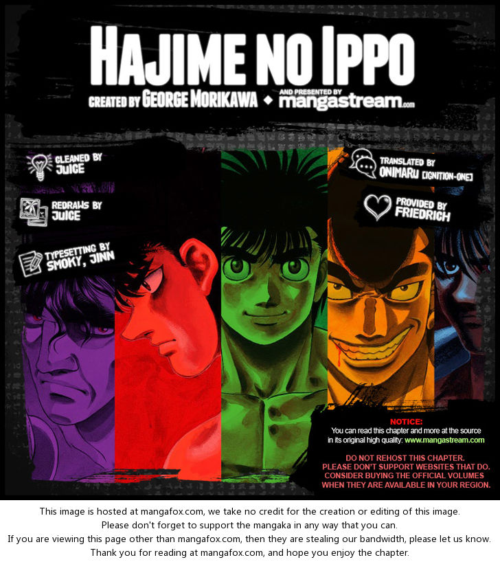 Read Hajime no Ippo Manga Online