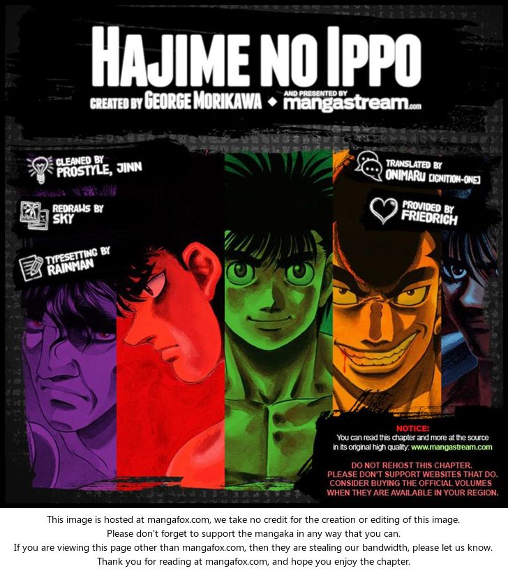 Read Hajime no Ippo Manga Online