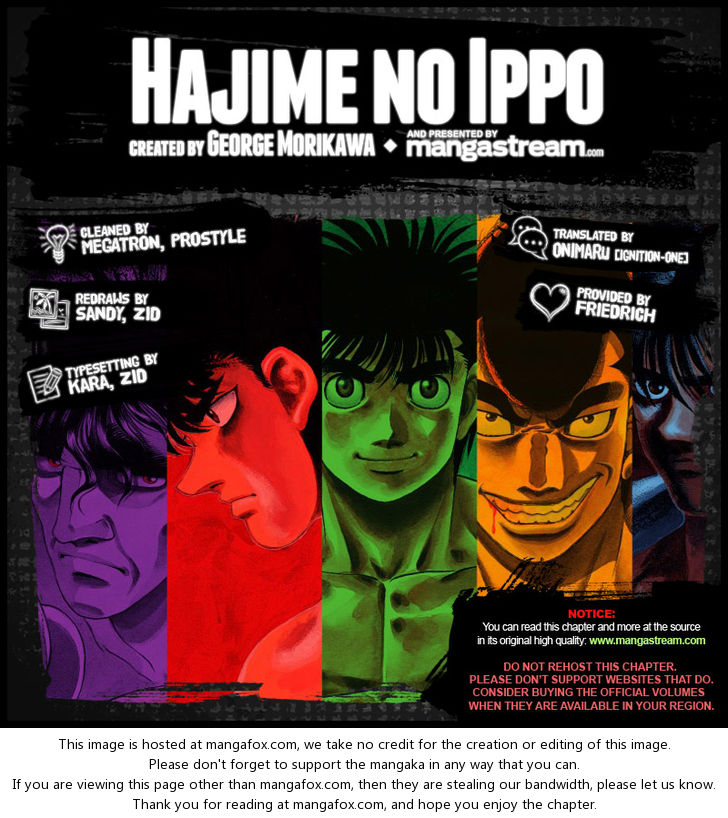 Read Hajime no Ippo Manga Online