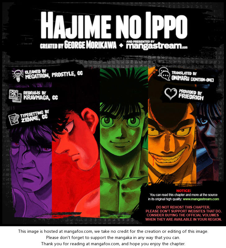 Read Hajime no Ippo Manga Online
