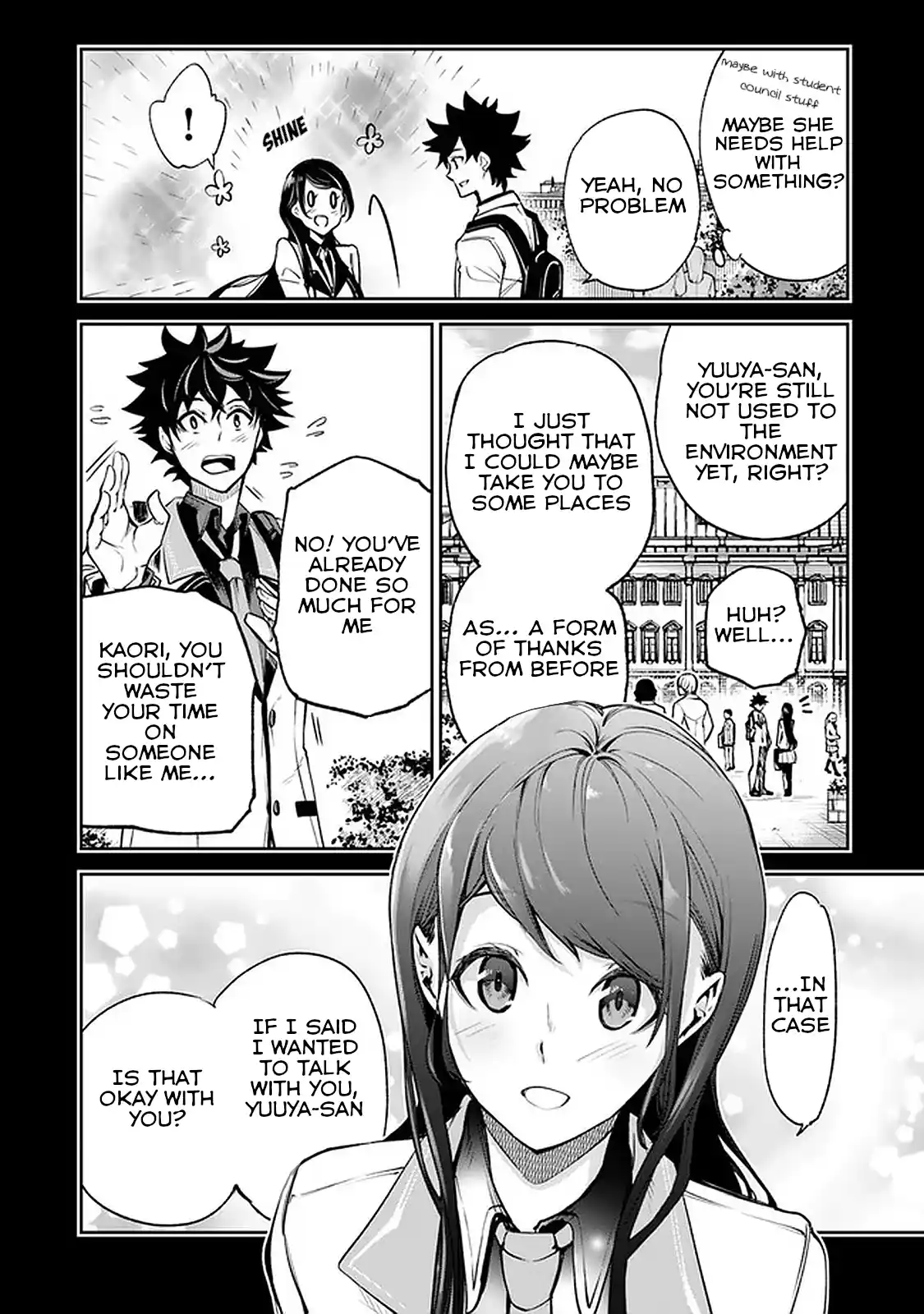 Read I Got a Cheat Ability in a Different World, and Became Extraordinary Even in the Real World Manga Online