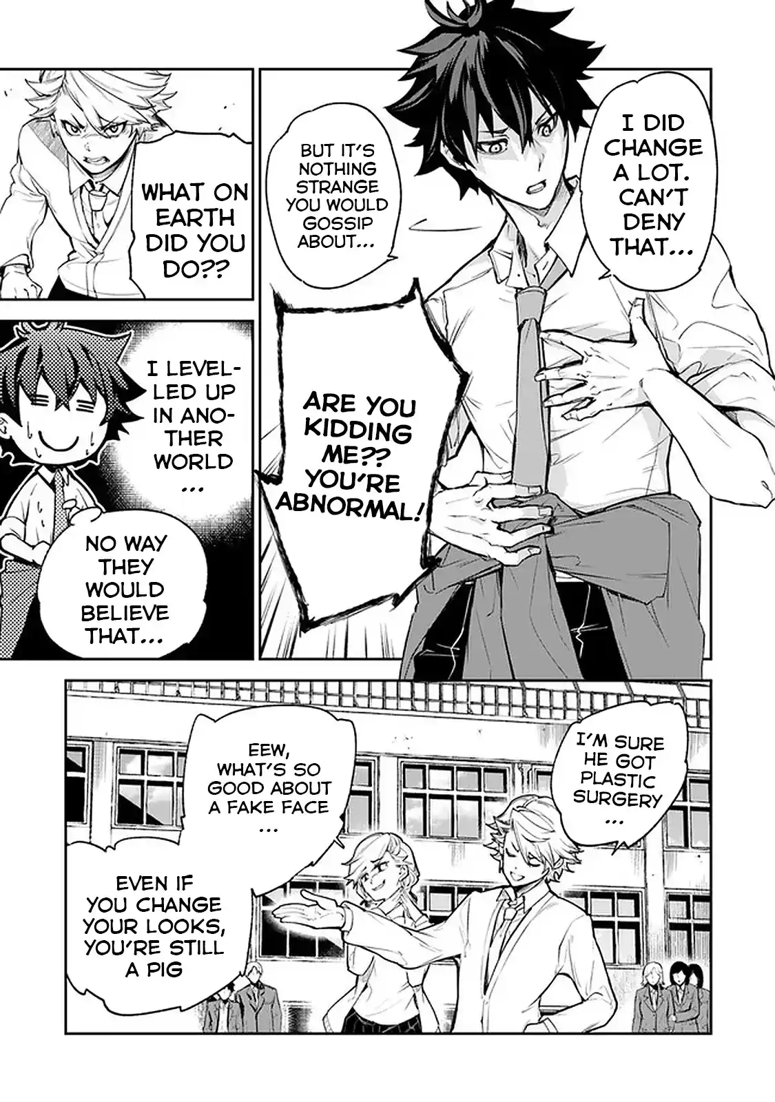 Read I Got a Cheat Ability in a Different World, and Became Extraordinary Even in the Real World Manga Online