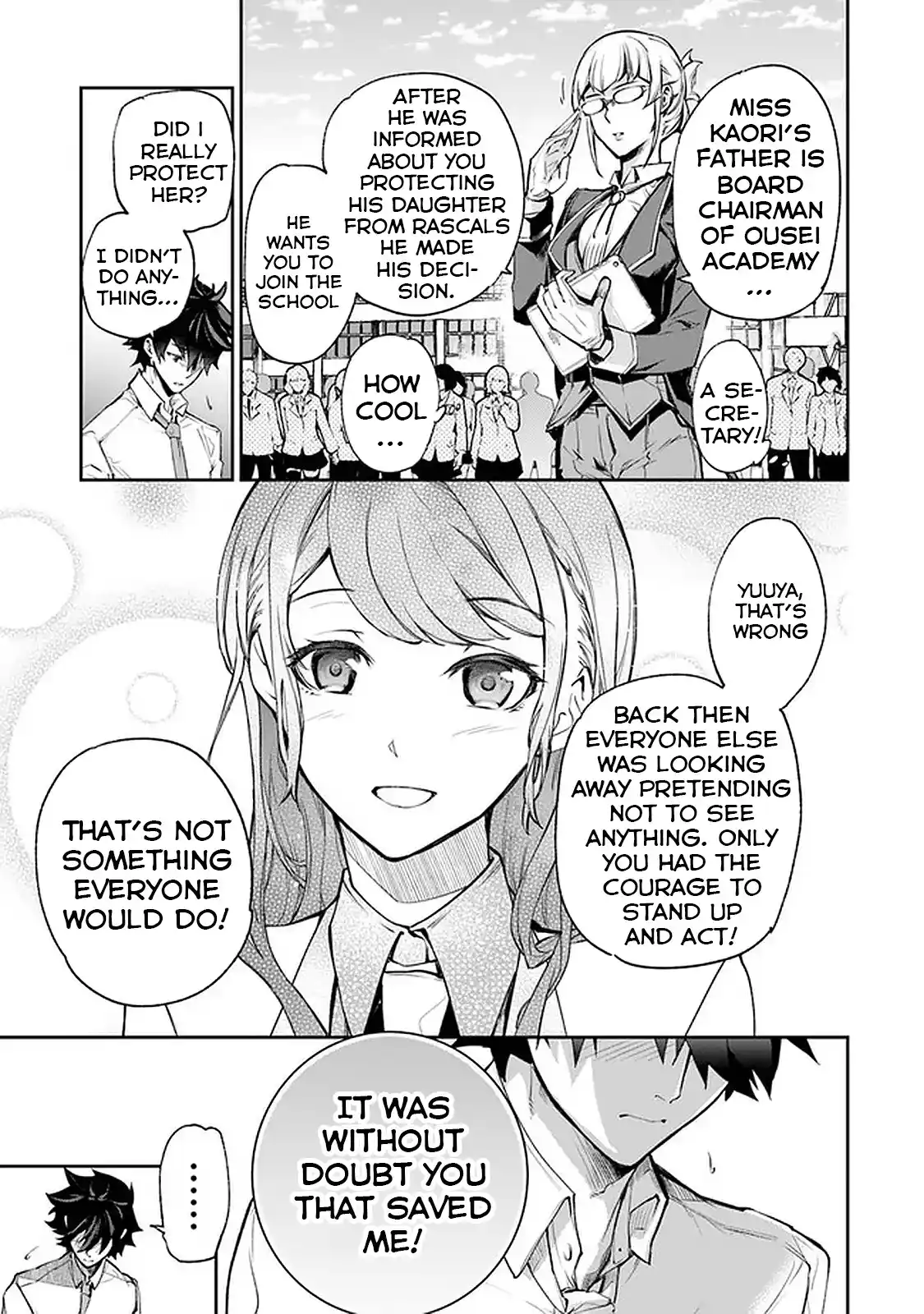 Read I Got a Cheat Ability in a Different World, and Became Extraordinary Even in the Real World Manga Online