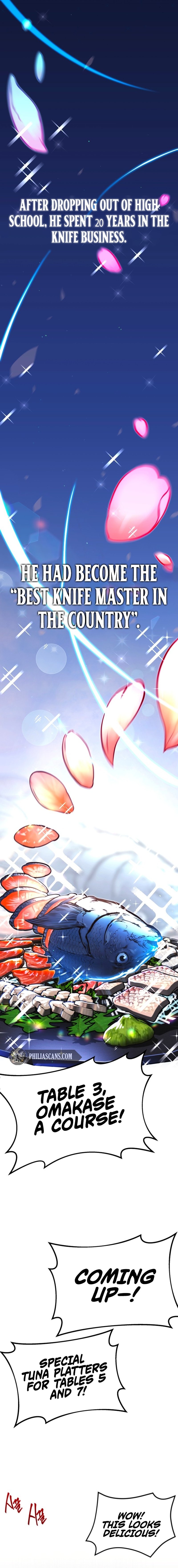Read I Took over The Academy With a Single Sashimi Knife Manga Online