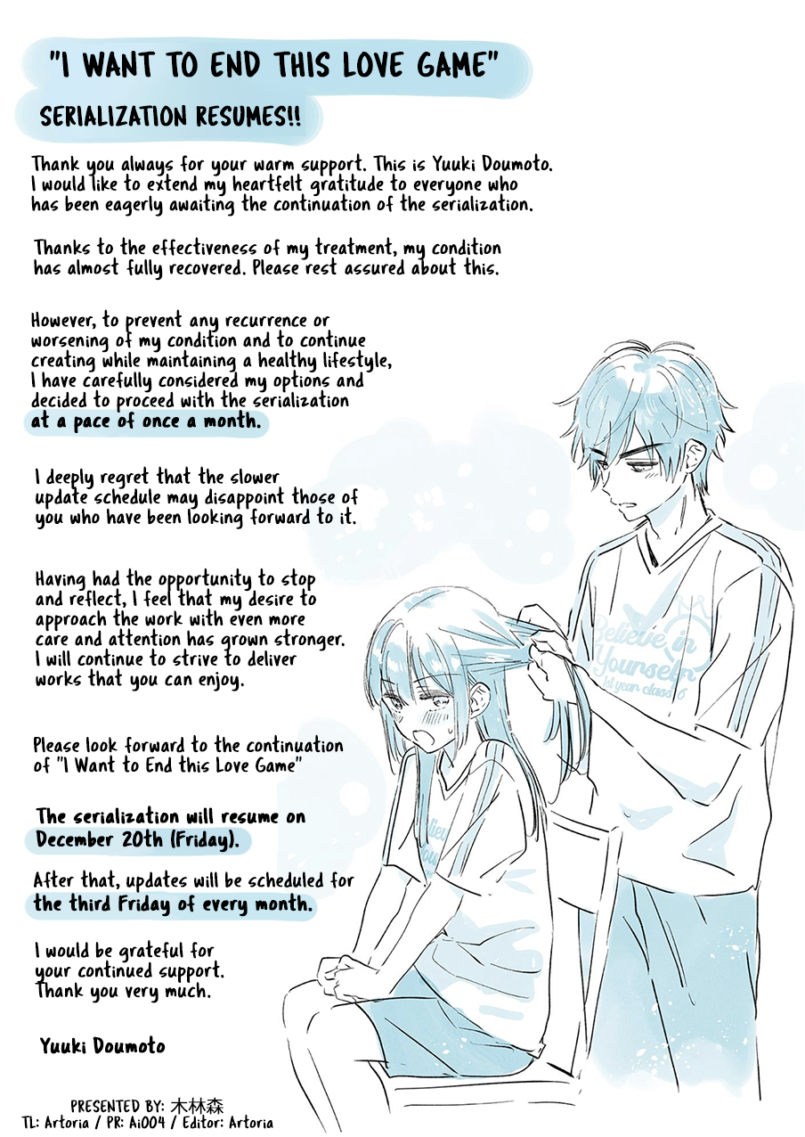 Read I Want to End This Love Game Manga Online