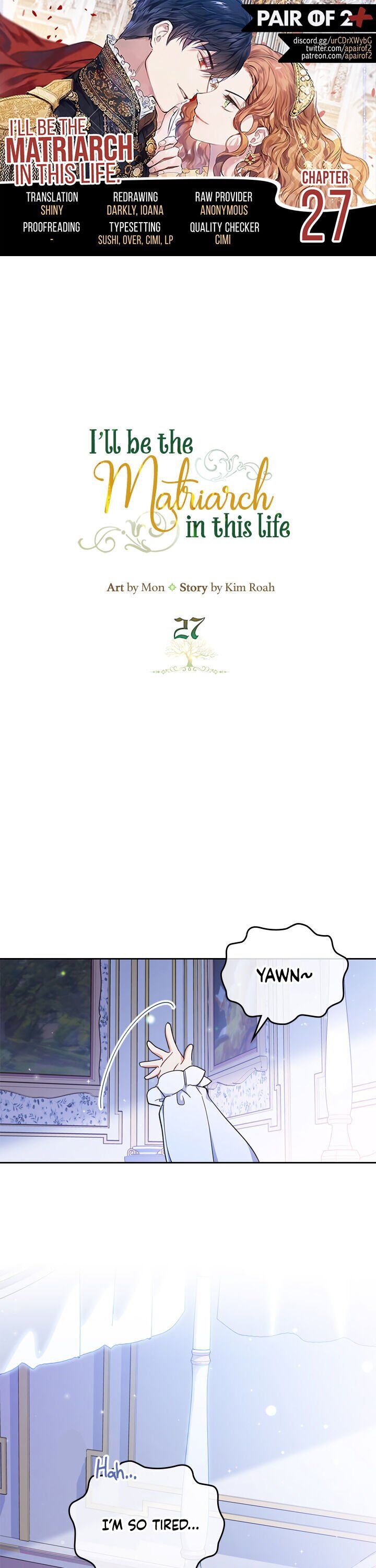 Read I'll Be the Matriarch in This Life Manga Online