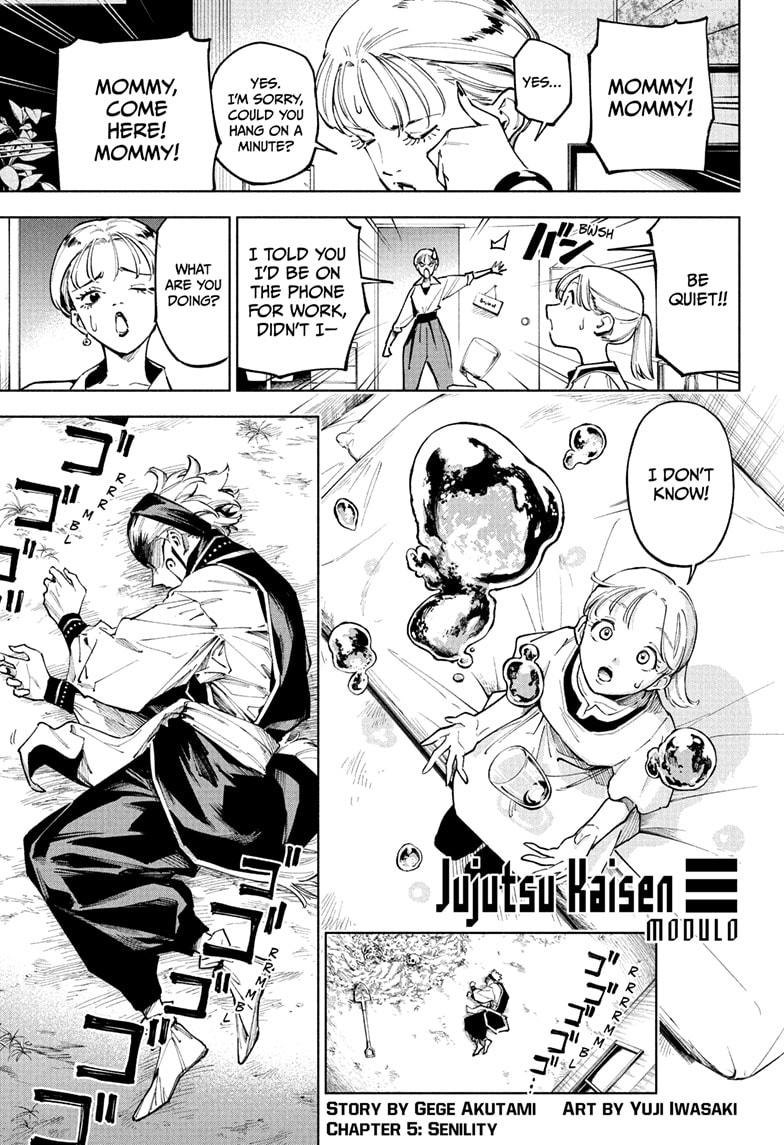 Read Jujutsu Kaisen Modulo Manga Online