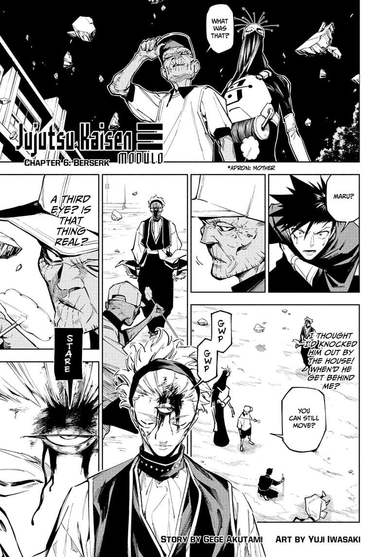 Read Jujutsu Kaisen Modulo Manga Online