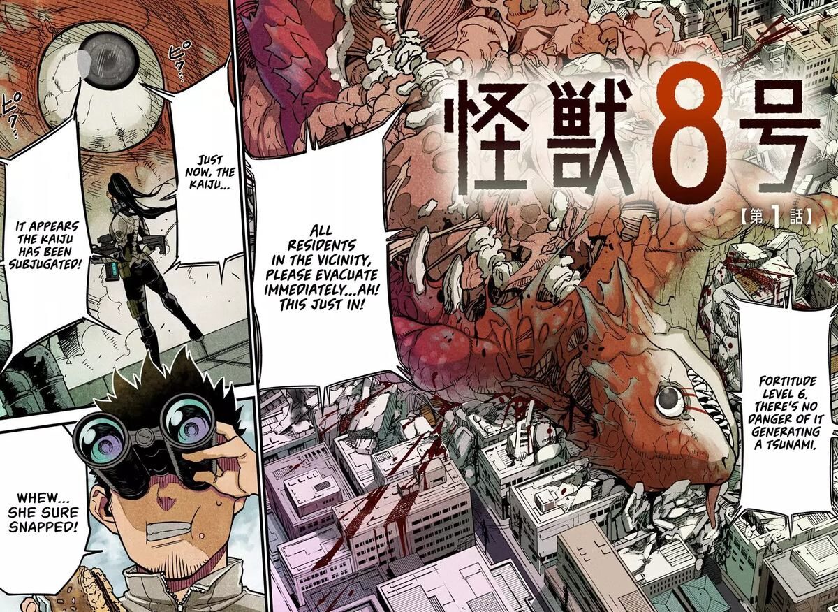 Read Kaiju No. 8 Manga Online