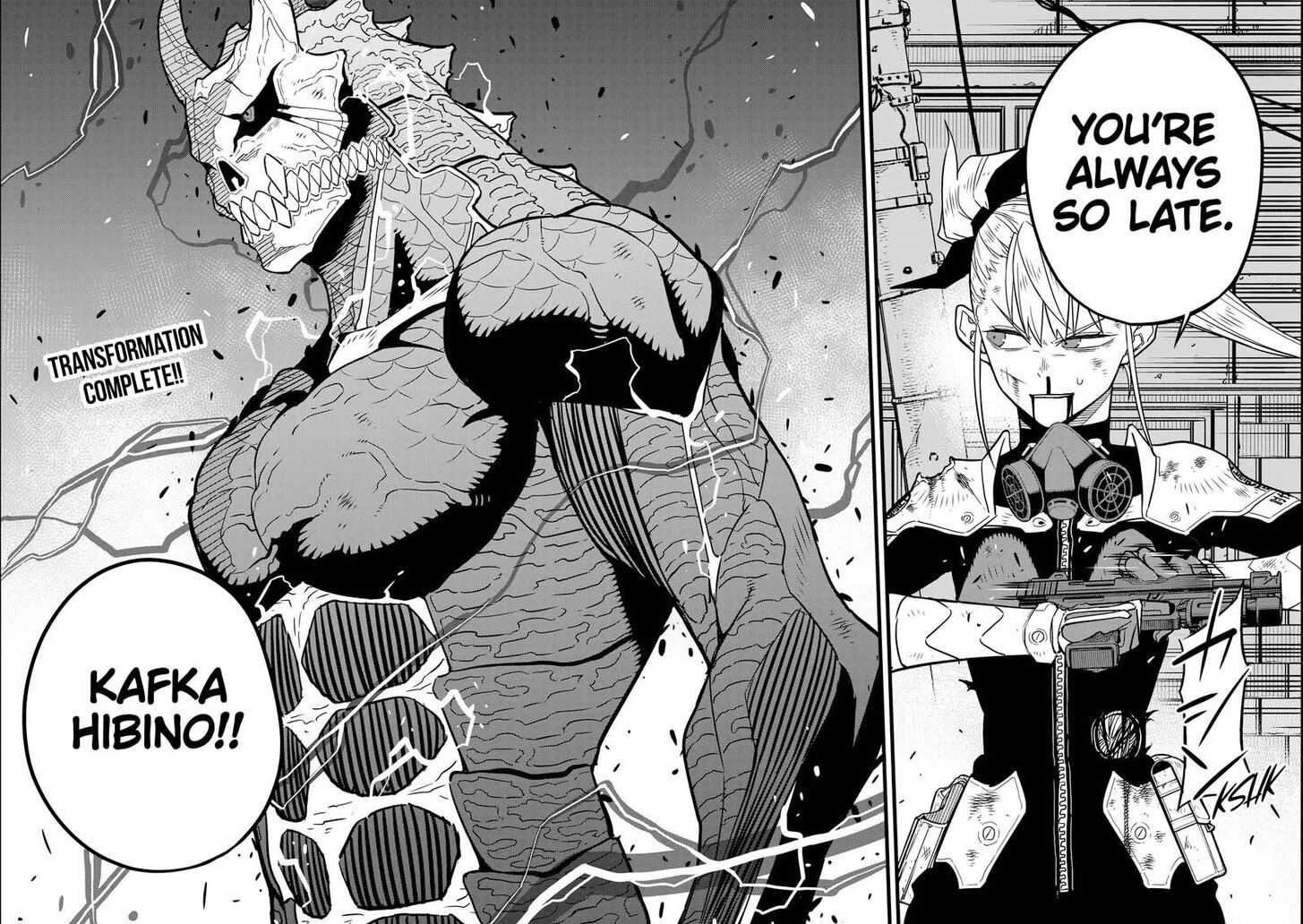 Read Kaiju No. 8 Manga Online