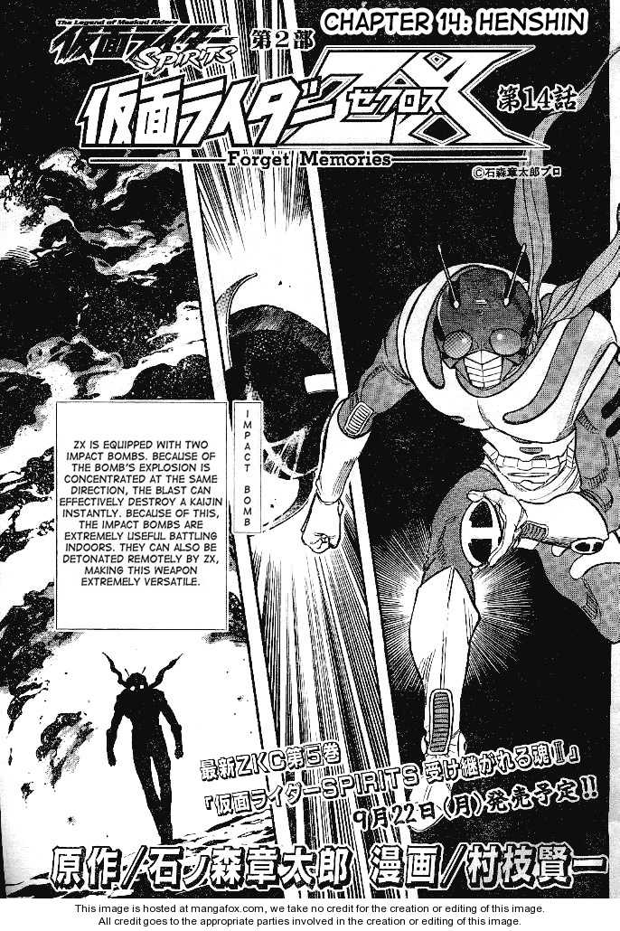 Read Kamen Rider Spirits Manga Online