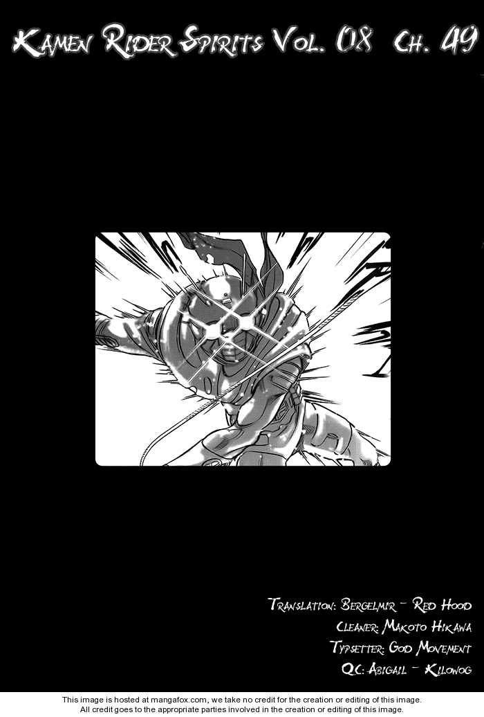 Read Kamen Rider Spirits Manga Online