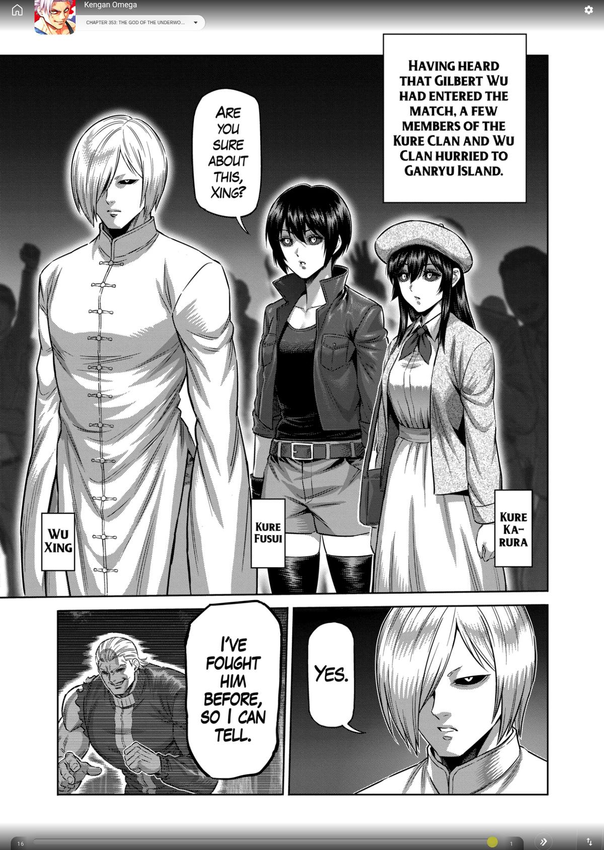 Read Kengan Omega Manga Online