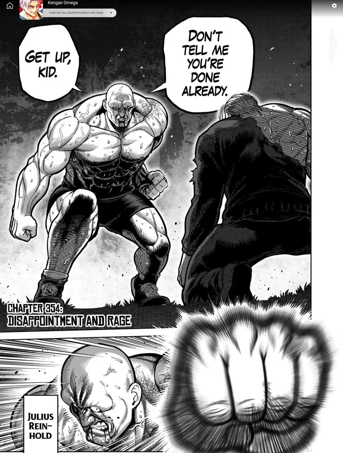 Read Kengan Omega Manga Online