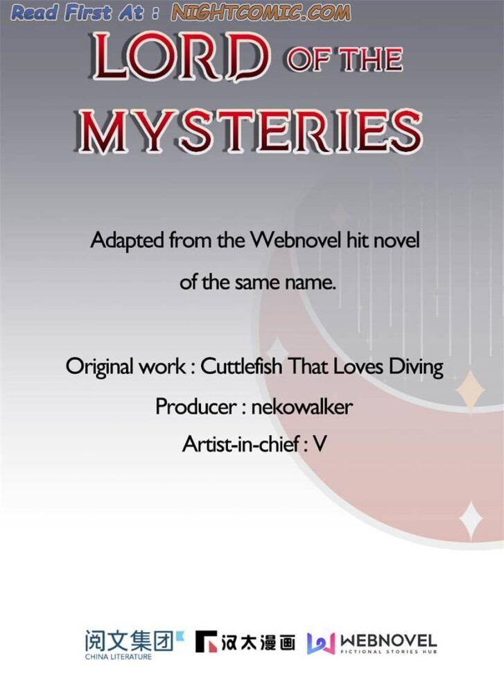 Read Lord of the Mysteries Manga Online