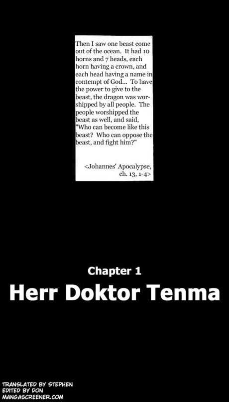Read Monster Manga Online