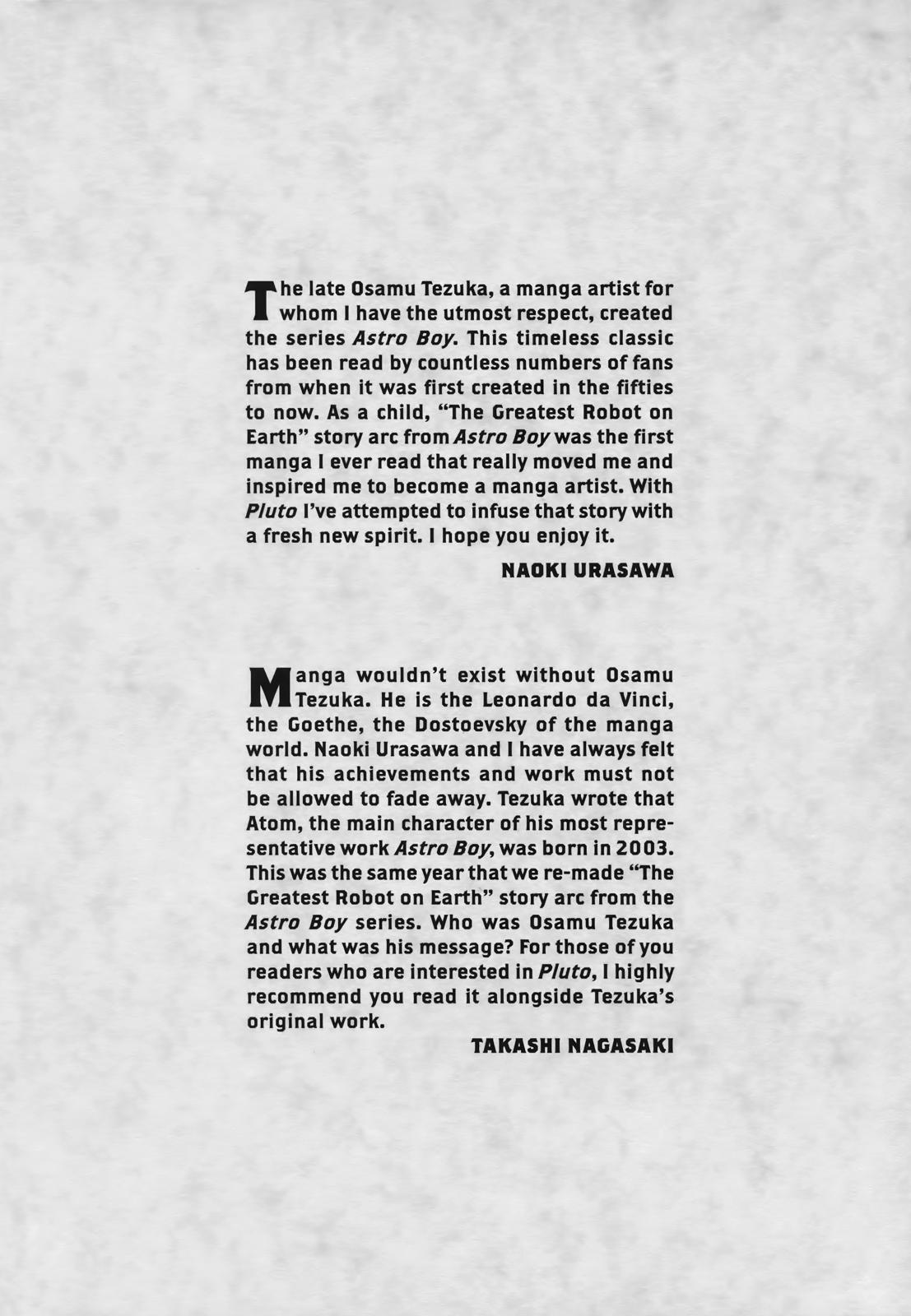 Read Pluto_ Urasawa x Tezuka Manga Online