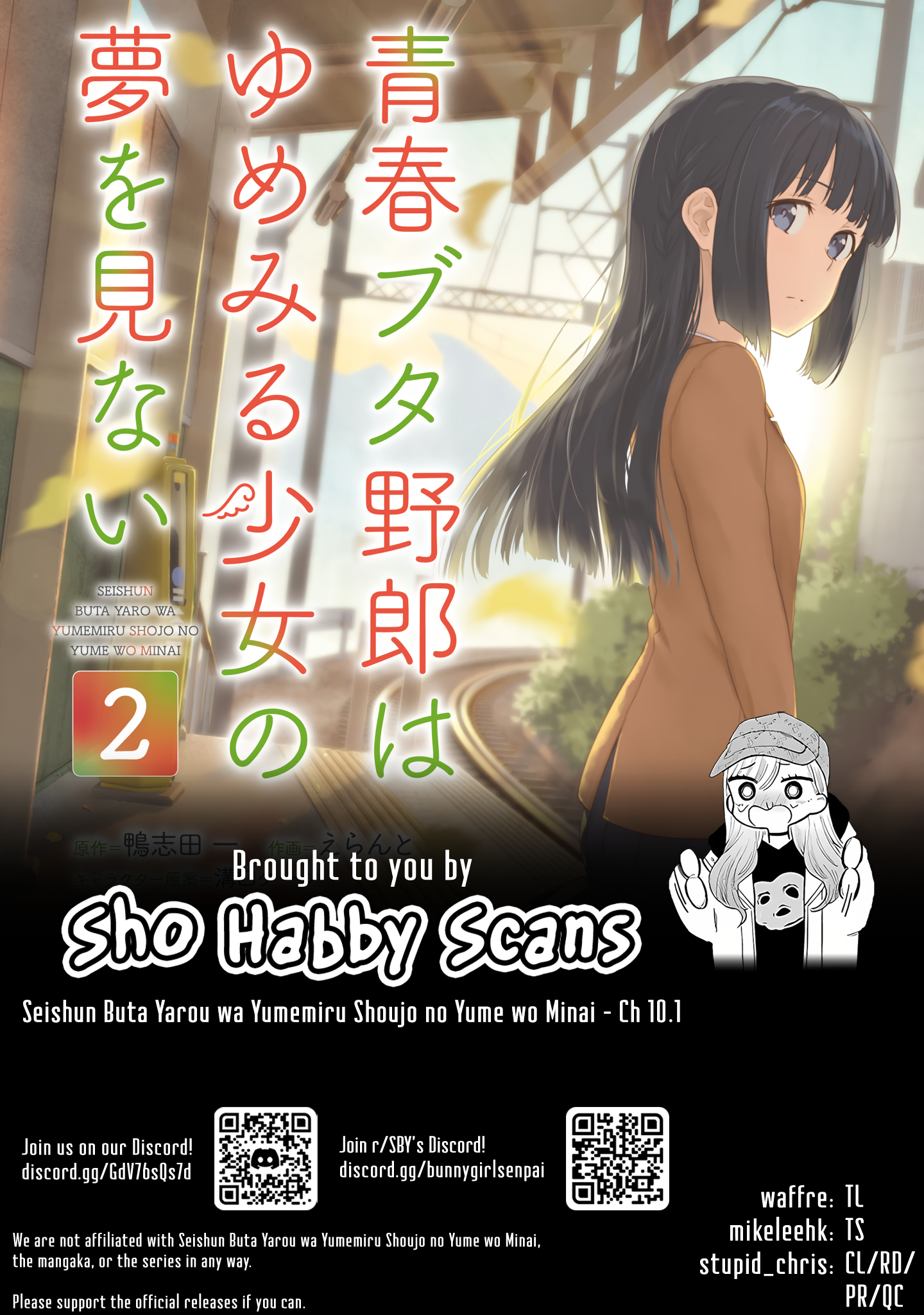 Read Rascal Does Not Dream of a Dreaming Girl Manga Online