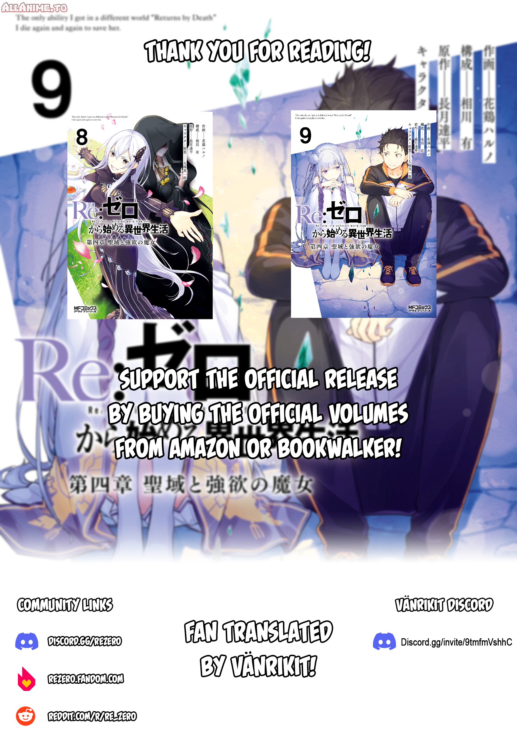 Read Re_ZERO -Starting Life in Another World Manga Online
