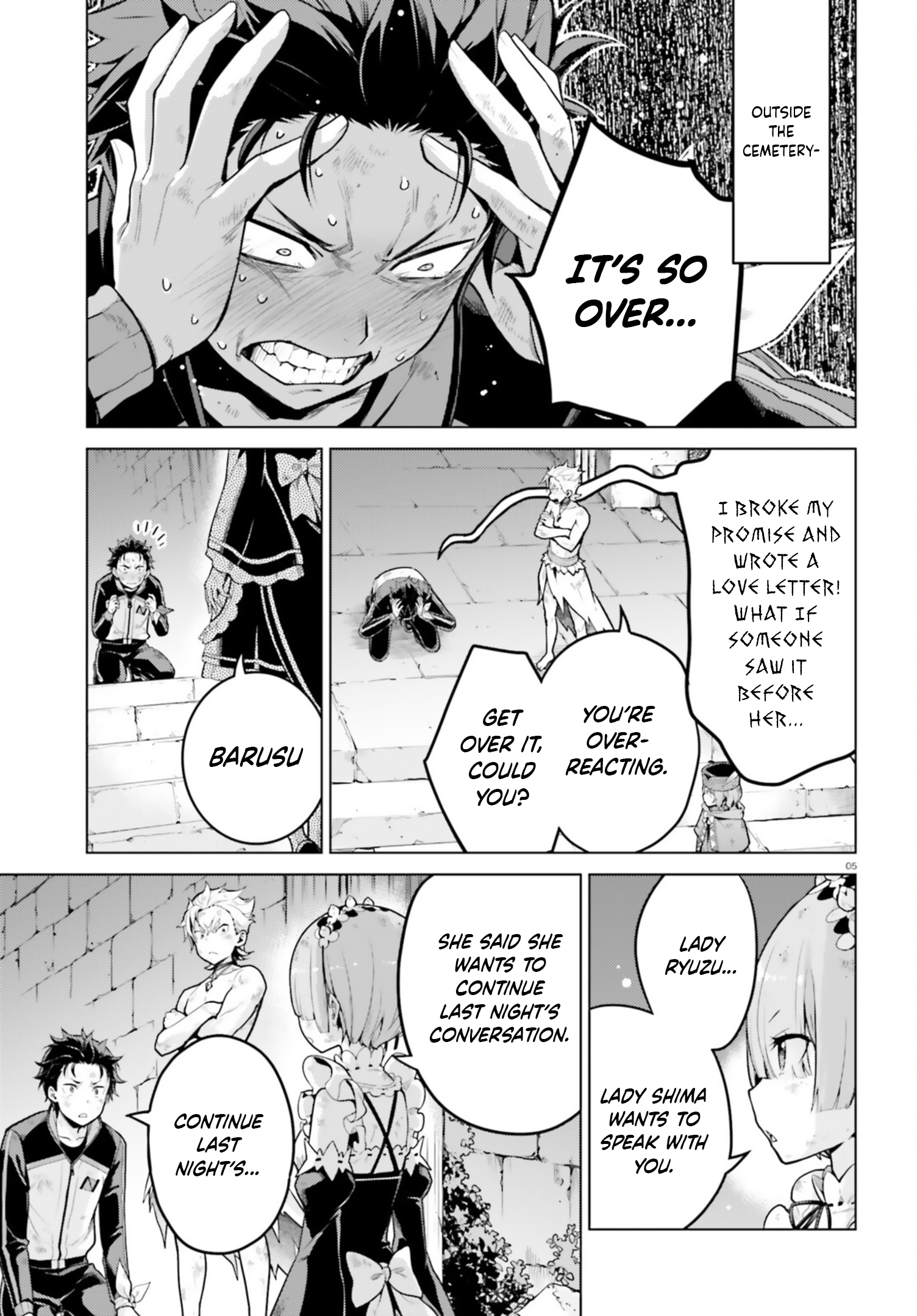 Read Re_ZERO -Starting Life in Another World Manga Online
