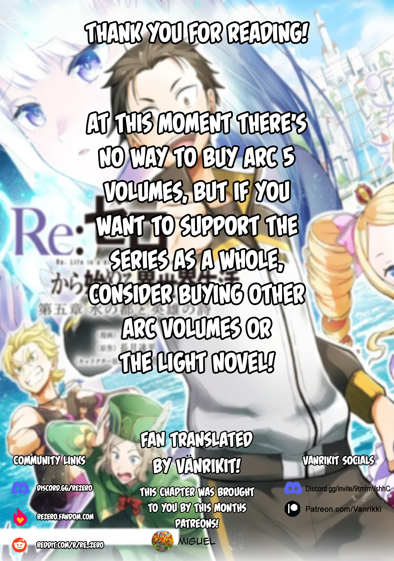 Read Re_Zero kara Hajimeru Isekai Seikatsu Manga Online